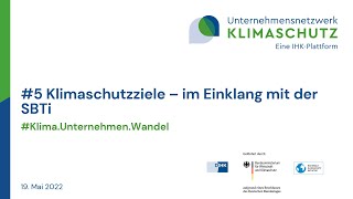 Klimaziele - im Einklang mit den SBTi