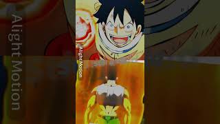 Luffy vs gon #onepiece #hunterxhunter #whoisstrongest #luffy