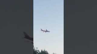 Заход на посадку Boeing-747