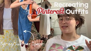 Recreating Pinterest Outfits |Spring/Summer Outfit Inspiration