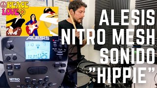 Alesis Nitro Mesh Kit "SONIDO HIPPIE" (1960) Tutorial Para Programar El Modulo. #Tutorial #Bateria