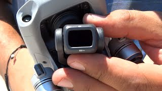 dji mavic air 2 camera nd filters install and testing (greek) τοποθέτηση και δοκιμή φiλτρων ΝD