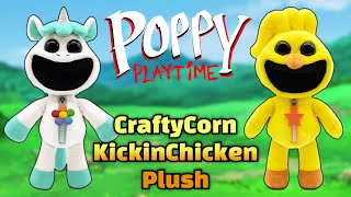 The Poppy Playtime Plushies Are Here - CraftyCorn and Kickin Chicken