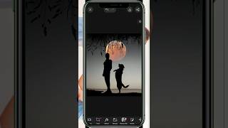 Moon walking photo editing || Editing by PicsArt #picsart #photography #editing #sunset #shorts