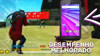 COMO JOGAR FREE FIRE LISO NO MOTO G3 E Outros NA NOVA ATUALIZAÇÃO