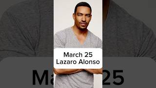 Happy Birthday to Lazaro Alonso!