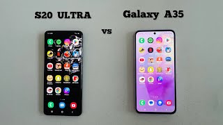 Samsung A35 vs S20 Ultra | Speed Test