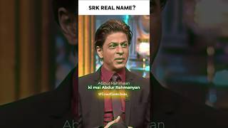 Shahrukh Khan Real Name 😳? #shorts #srk #viralbollywood