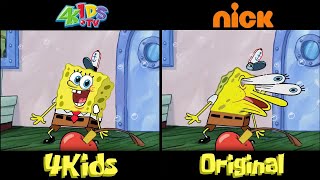 What if 4Kids Censored SpongeBob?