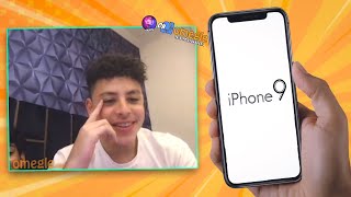 Why there is no Iphone 9 OMEGLE Funny Moments #shorts