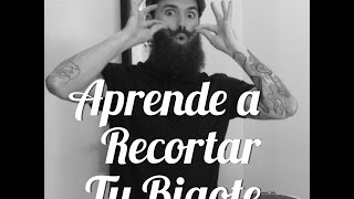 Cómo recortarse el bigote (estilo handlebar)