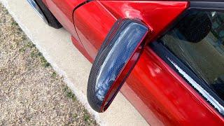 Super Rare Carbon Fiber Mirrors from Japan for the Honda Prelude