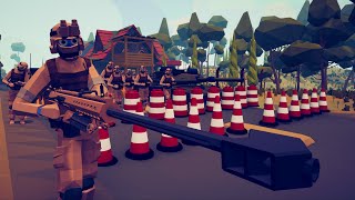 CAN DELTA FORCE TEAM CAPTURE ENEMY BASE? - Totally Accurate Battle Simulator TABS