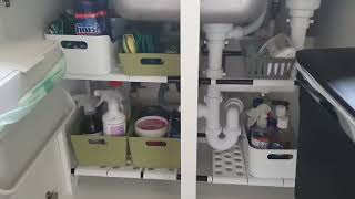 Organize With Me: Under Sink Storage Makeover Using Addis Organization System