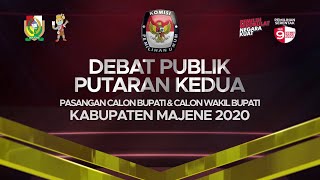 DEBAT PUBLIK KEDUA CALON BUPATI DAN WAKIL BUPATI KABUPATEN MAJENE