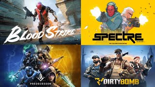 PREDECESSOR | DIRTY BOMB | SPECTURE DIVIDE | BLOOD STRIKE || PC GAMES | ShivamSpinYT Is LIVE |