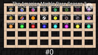 The Amazing Marble Race Season 3 Part 0 (Marble Run 2d)