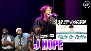 j-hope 'P.O P (Piece Of Peace) Pt.1' at Lollapalooza 2022) Song + Live (REACTION) | GOOD?!