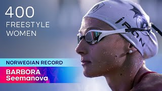 Czech national record - Women’s 400m Freestyle | ISL SEASON 3