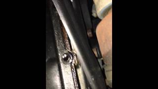 Oil pan gasket leak replace