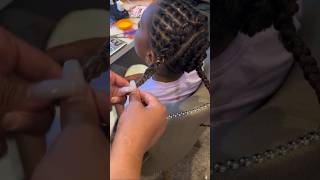 Teaching Myself to Cornrow Fine Hair Better | Braid Pattern