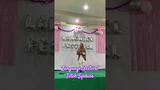 LANGUAGE FESTIVAL HKC | Teteh Syakira #santriindonesia #harisantri #hkcipanas #santrikeren