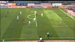 22 يوليو 2012 -- هدف أبو تريكة في مرمى الزمالك