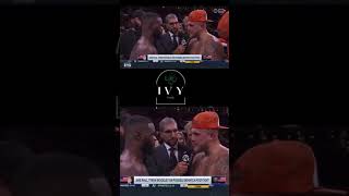 Post Fight Altercation Jake Paul Vs Tyron Woodley Heated exchange #shorts  #jakepaul #highlights