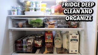 REFRIGERATOR DEEP CLEAN // ORGANIZING MY FRIDGE // MAMA APPROVED