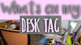 WHAT'S ON MY DESK TAG mit MEINEWELTJASMIN | KindOfJessi