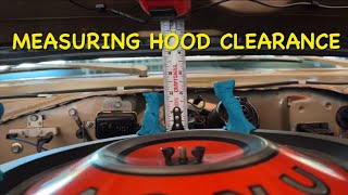 How to measure hood clearance