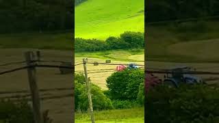 Silage makeing with new Holland t 50 50