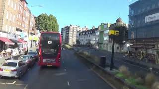 FULL ROUTE VISUAL | London Bus Route 118 - Morden to Brixton | WVN22 (LK59FDP)