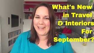 What's new in travel for September? w/c 1st September