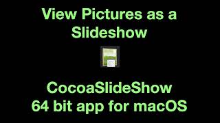 Another App: View Pictures as a Slideshow on Mac