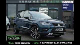 2019 69 SEAT ATECA 2.0 TDI 4DRIVE XCELLENCE LUX 5D 148 BHP CX69XNL