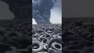 The world's largest tire garbage 😱😱 || #shorts #viral #short