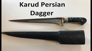 Karud Persian knife (Pesh Kabz, choora)