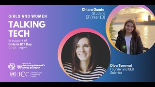 Girls and Women Talking Tech Interview 129 - Diva Tommei and Chiara Quade