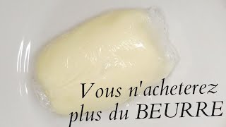 Beurre fait maison mieux que celui acheté || Homemade Butter 🧈 😋 like no other