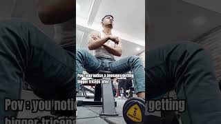 How to get bigger triceps,subscribe for more daily fitness tips, #fitness  #shorts #prajapatilifts