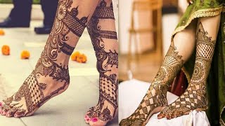 Bridal feet mehndi designs 2023 ❤ || YouTube vedio