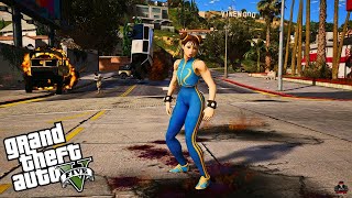 GTA 5 - Chun-Li Fortnite Destroyed Los Santos | GTA 5 MODS