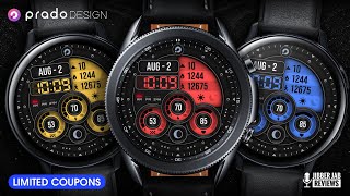 Coupon Giveaway! Samsung Galaxy Watch 3 Watch Face by Prado - Jibber Jab Reviews!