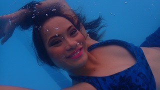 Dailyne  Underwater Mermaid Model Test Shoot  Moalboal