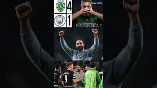 AMORIM GETS GUARD OF HONOUR AT SPORTING LISBON FAREWELL #amorim #sporting #sportinglisbon #mancity