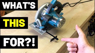 This SIMPLE Attachment Helps You Make VERY Straight Cuts! (Circular Saw Basics #2--THE RIP FENCE)