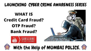 Launching Cyber Crime Awareness Series -- Introduction Episode | Credit Card Fraud | Bank Fraud.