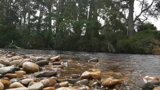 two beautiful rivers of the Huon Valley Tasmania