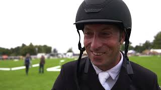 Tim Price satisfied with Viscount Viktor's performance at Burghley